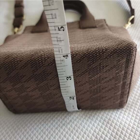 Rothy's Brown Crossbody mini Bag with Structured Shape and Adjustable Strap NWOT - Picture 5 of 7